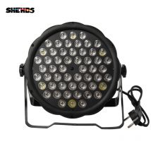 SHEHDS LED Par Light 1 pz 54x3 W RGBW 4in1 DMX512 Controllo Dj Disco Decorazione Di Natale Night Club Effetto Proiettore