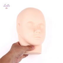 Mannequin Kopf Gesicht Haut 3d Microb lading Permanent Make-up Augenbrauen Lippen Tattoo Praxis menschliche Schaufenster puppe Kopf Gesicht Haut Zubehör