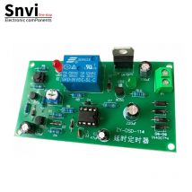 Snvi NE555 Relay Delay Timer Kit DIY Electronic Soldering Practice Set Time Delay Switch Module Training Kit for Arduino