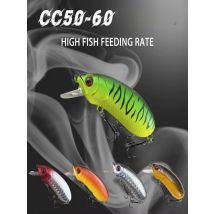 1pc 63mm 9g Minnow Fishing Lure Floating Hard Bait Wobbling Artificial Fish for Carp Bass Saltwater Freshwater Angling Tackle