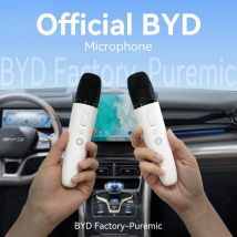 BYD & DENZA Official factory Car Microphone With Receiver, Karaoke Microphone for BYD all Models + Denza, Original sale.