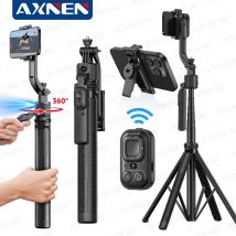 C17 Selfie Stick Stativ für Telefon AI 360 Rotation Gesicht Tracking Gimbal Ständer Smartphone Kamera Einbeinstativ Halter 1630 mm Vierbeiner