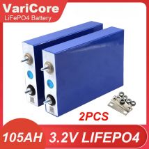 2 stücke VariCore 3,2 V 105Ah LiFePO4 batterie Lithium-eisen phospha DIY 12 V 24 v Elektrische Auto Solar Inverter boot Batterien Grade A