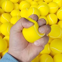 1 Stück PU-Material Tennis-Griffball, Pu-Schwamm-Tennisball, Finger-Rehabilitations-Griffball, Spielzeugball, ältere Muskelatrophie präsentieren