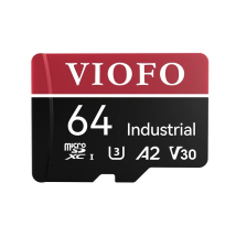 VIOFO MicroSD-Karte in Industriequalität, U3 A2 V30 Hochgeschwindigkeits-Speicherkarte mit Adapter