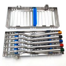 5 stücke Dental Implantat Osteotom Instrument Kiefer Sinus Aufzug Werkzeug Konkaven Tipps sinuslift