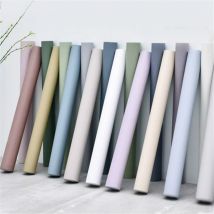 Einfarbige Schlafzimmer Tapete einfarbig PVC wasserdicht selbst klebend Vinyl Kontakt papier Kleider schrank dekorative Wanda uf kleber