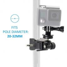Für Gopro 11 10 9 8 7 Fahrrad Motorrad Lenker Halterung für Go Pro DJI Insta 360 SJCAM Halter Action Kamera Zubehör