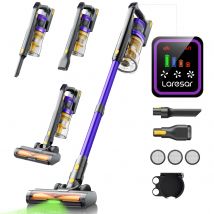 Odkurzacz bezprzewodowy Laresar X11, 550W, siła ssania 55000PA, ręczny, inteligentny, do domu, pochłaniacz kurzu, czas pracy 60 minut, zestaw 3 filtrów.