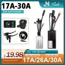 Ebike Three Mode Sine Wave Controller 36V 48V 17-30A Waterproof Plug With LCD display For Electric Bike 250W-1000W Motor Parts