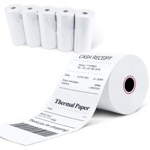 57x40mm Registrierkasse Papier Thermo-Kreditkartenpapiere für POS-Drucker für Supermarkt Bank Restaurant Mall Quittungsdruck