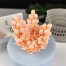 HC0322 PRZY Mold Silikone Schöne Blume Bouquet Form Blumen Form Seife Kerze Formen Ton Harz Formen