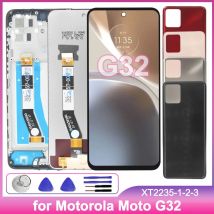 6.5" for Motorola Moto G32 XT2235 LCD Display Touch Screen Digitizer Replacement for Motorola Moto G32 XT2235-1-2-3 Display