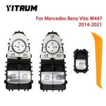 YITRUM Fensterheberschalter für 2014–2021 Mercedes Benz Vito W447 2059050202 2059057011   A 2229051904