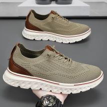 Herren Sport Laufen Training Walking Joggingschuhe Freizeitschuhe Outdoor Atmungsaktives Mesh Übergröße 48. Seniorenschuhe