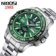 2024 Top Marke Luxus mechanische Uhr Männer Mondphase Saphirglas Uhr Edelstahl Armbanduhr Relogio Masculino