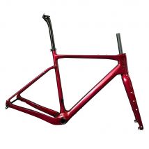 Rama rowerowa Airwolf Carbon Gravel 700C hamulec tarczowy BB386 49 52 54 56 58 cm rama rowerowa Cyclocross 22 prędkość rama żwiru