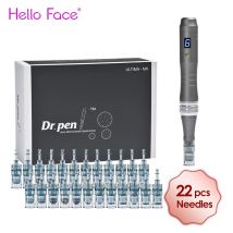 Dr pen Ultima M8 con 22 cartucce Wireless Derma Microneedle Pen Kit per la cura della pelle MTS Trattamento Professionisti Usa macchina di bellezza