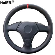 Hand Nähen Auto Lenkrad Abdeckung Wrap Für BMW E36 1995-2000 E46 1998 1999 2000 E39 1995 1996-1999 E3 1995-1997 Funda Volante