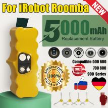 4PACK 5000mah Per iRobot Roomba500 batterie di ricambio 14.4V Per Aspirapolvere 500 600 700 800 900 620 650 780 890 Serie