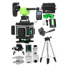 KaiTian Nivel Laser Level Tripod Self Leveling 360 Battery Tool Professional Green 4D Cross 16 Line Laser Level Outdoor Receiver