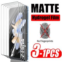 3-1PCS Matte Hydrogel Film Für Samsung Galaxy Z Flip6 Flip 5 4 Screen Protector außerhalb Schutz film auf Galaxy Z Fold6 Fold4
