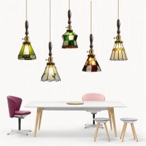 Industrielle mediterrane Retro Hängelampen Wind Glas Esszimmer Schlafzimmer Gast familie Lampen Retro Nostalgie kleinen Kronleuchter pendelleuchte kinderzimmer deko zuhause deckenlampe wohnzimer lampe