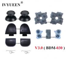 IVYUEEN für PlayStation 5 PS5-Controller L1 R1 L2 R2 Auslösetasten Analogstift Leitfähige Gummireparatur für Dualsense V2 V3