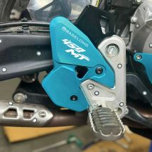 Motorrad 450 MT 450 Ferse Platten Schutz Bremse Hinten Zylinder Schutz Schutz Abdeckung Für CFMOTO CF MOTO 450MT MT450 2024 2025 2026