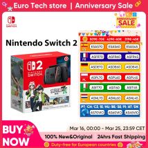 Oryginalny Nintendo Switch 2 z 2025 roku + Pokémon Legends Z-A NS2 Edycja Limitowana Bundle 7.9'' Ekran 120Hz Wersja HK Kontrolery Joy-Con