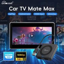 OTTOCAST Auto TV Mate verkabelt auf kabellosen CarPlay-Adapter Android Auto HDMI Multimedia Video Konverter für TV Sticks Game Box Telefon