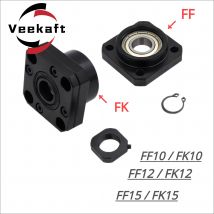 Durable and Reliable FK10 FF10 FF12 FF15 SFU1204 SFU1210 SFU1605 SFU1610 SFU2005 SFU2010 Ball Screw End Support Bearing