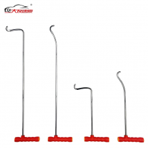 PDR Hook Car Dent Repair Tool 8 mm speziell geformter großer Phoenix-Tail-Hebelhaken, umwickelt im Klebergriff