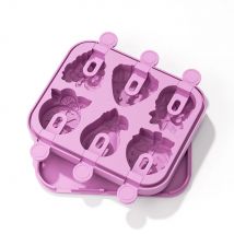 Popsicles Molds,Mini Popsicle Molds for Kids Cute Shapes Silicone Popsicle Molds BPA Free Reusable Ice Cream Mold Popsicle Maker