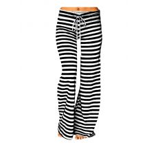 Women Striped Cotton Pajama Pants Comfy Cutesy Chill Sleep Bottoms with Drawstring Nice Quality Long Cute Colour Pj Lounge Pants