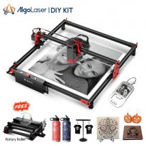 Algolaser KIT FAI DA TE 20W Potente Incisore Laser Strumenti di Taglio Metallo Vetro Wifi/PC Legno CNC Laser Incisione Macchina Da Taglio Stampante