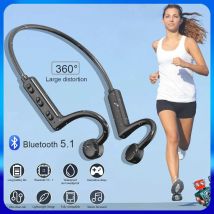Ks19 Tws auricolare a conduzione ossea cuffie Bluetooth senza fili archetto da collo cuffie sportive cuffie per apparecchi acustici vivavoce con microfono