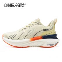 ONEMIX, zapatillas blancas para correr en carretera para hombre, zapatillas deportivas con cojín de aire para exteriores, zapatillas deportivas para hombre, zapatos para correr de verano, calzado para