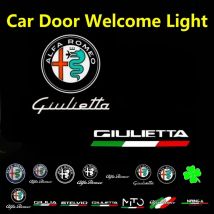 2X Per Alfa Romeo Giulietta 940 2011 - 2022 2013 2015 2017 2018 2016 2019 Accessori LED Porta Auto Proiettore Logo Luce di Benvenuto