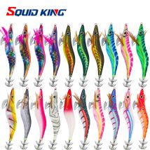 Squid Jig Luminoso Galleggiante 10g 15g 19g Eging Pesca Squid Lure Richiamo di Pesca Esca Artificiale per la Pesca Calamari Polpo pesca
