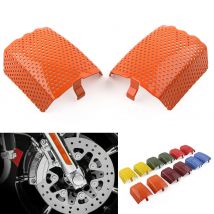 2 Stücke Stahl Motorrad Vorderen Bremssattel Bildschirm Einsätze Für Harley V-Rod 2006-2019 & Für Touring 2008-2019
