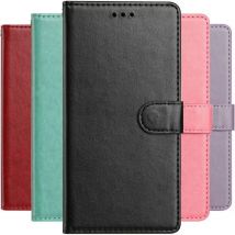 Classic Wallet Case For Samsung Galaxy A73 A13 A14 A15 A16 A32 A33 A34 A35 A51 A52S A53 A54 A55 A05 A05S A06 A04E A04S 5G Cover