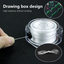 100/80/75m starke elastische Kristall perlens chnur DIY Schmuck Herstellung Schnüre Linie für Armbänder Stretch faden Schnur Halskette