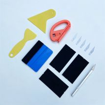 Auto Vinyl Wrap Anwendung Werkzeuge Kit Fenster folie Rakel Schaber Aufkleber Schnitt Messer Fahrzeug Styling Zubehör Vinyl Spatel