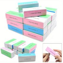 1/3/5 Pz/set Blocco Buffer Per Unghie 4 Vie Blocco di Lucidatura Colorato Lucidatore Lucidatura Per Unghie File Manicure Levigatura