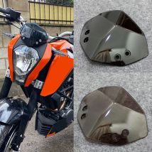 Motorrad-Doppelblasen-Windschutzscheibe passend für Duke 125 200 390 2013–2017 Duke 390 200