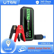 UTRAI 20000mAh urządzenie do uruchamiania awaryjnego samochodu Power Bank 6000A wzmacniacz
