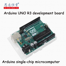 1 Stück Arduino UNO R3 Entwicklungsboard Original Arduino Mikrocontroller C Sprache Programmierung Lernen Motherboard Kit