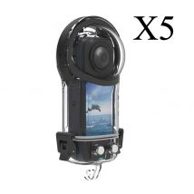 Funda de buceo transparente para Insta360 X5, funda impermeable, carcasa de buceo subacuático para funda protectora Insta 360 X5