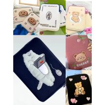 Ins Cute Laptop Sleeve Carring Case 11 12 13 14 15 15.6 16 pollici Cartoon Cover Macbook Air Ipad